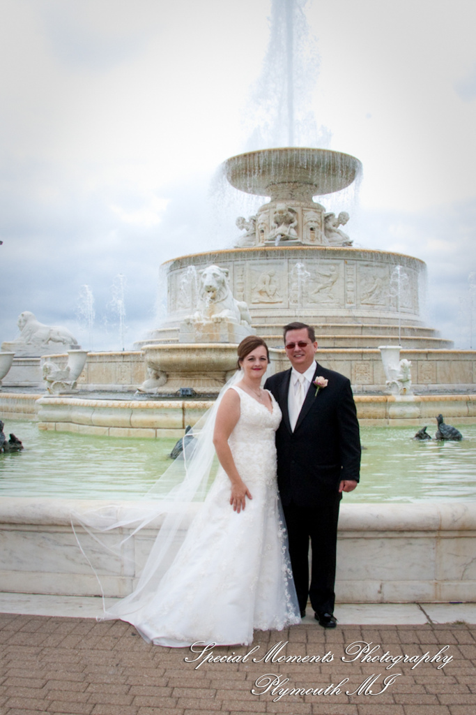 Adrienne & David at Colony Club Detroit MI wedding photography