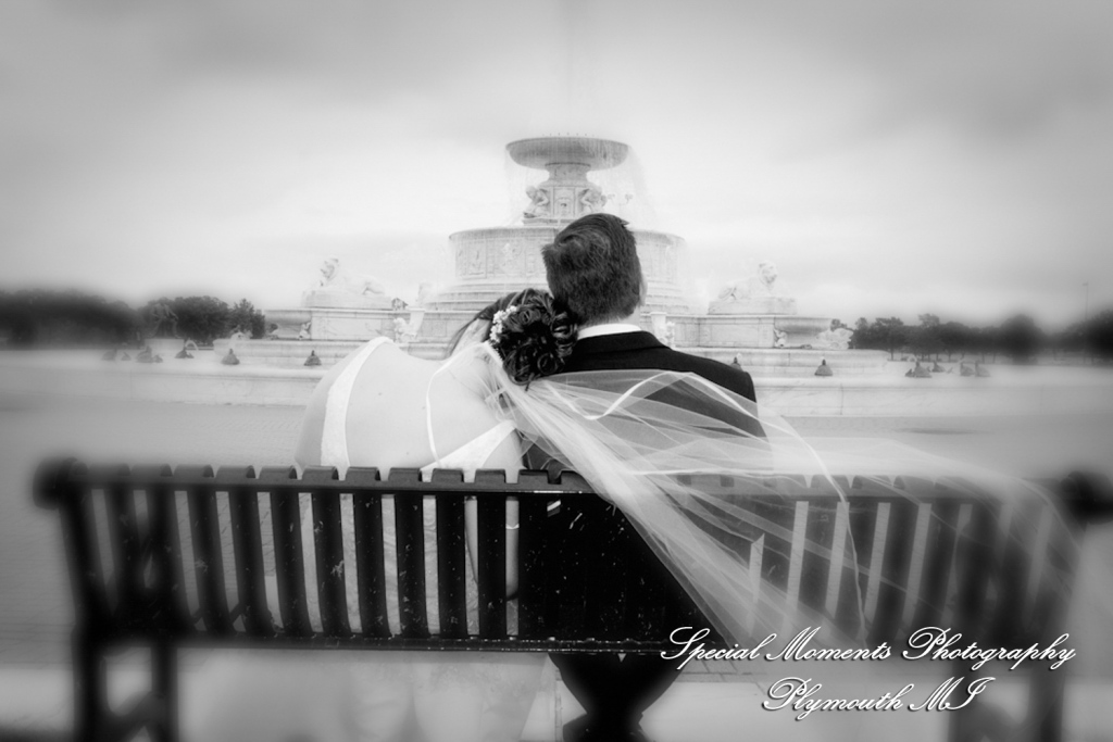 Adrienne & David at Colony Club Detroit MI wedding photography