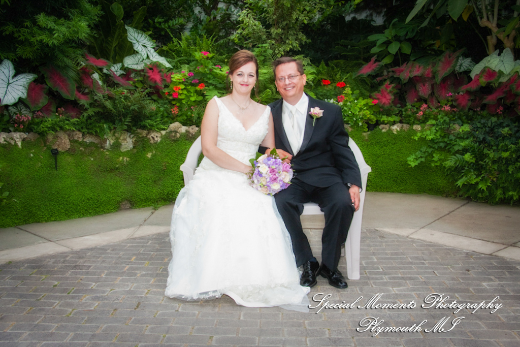 Adrienne & David at Colony Club Detroit MI wedding photography