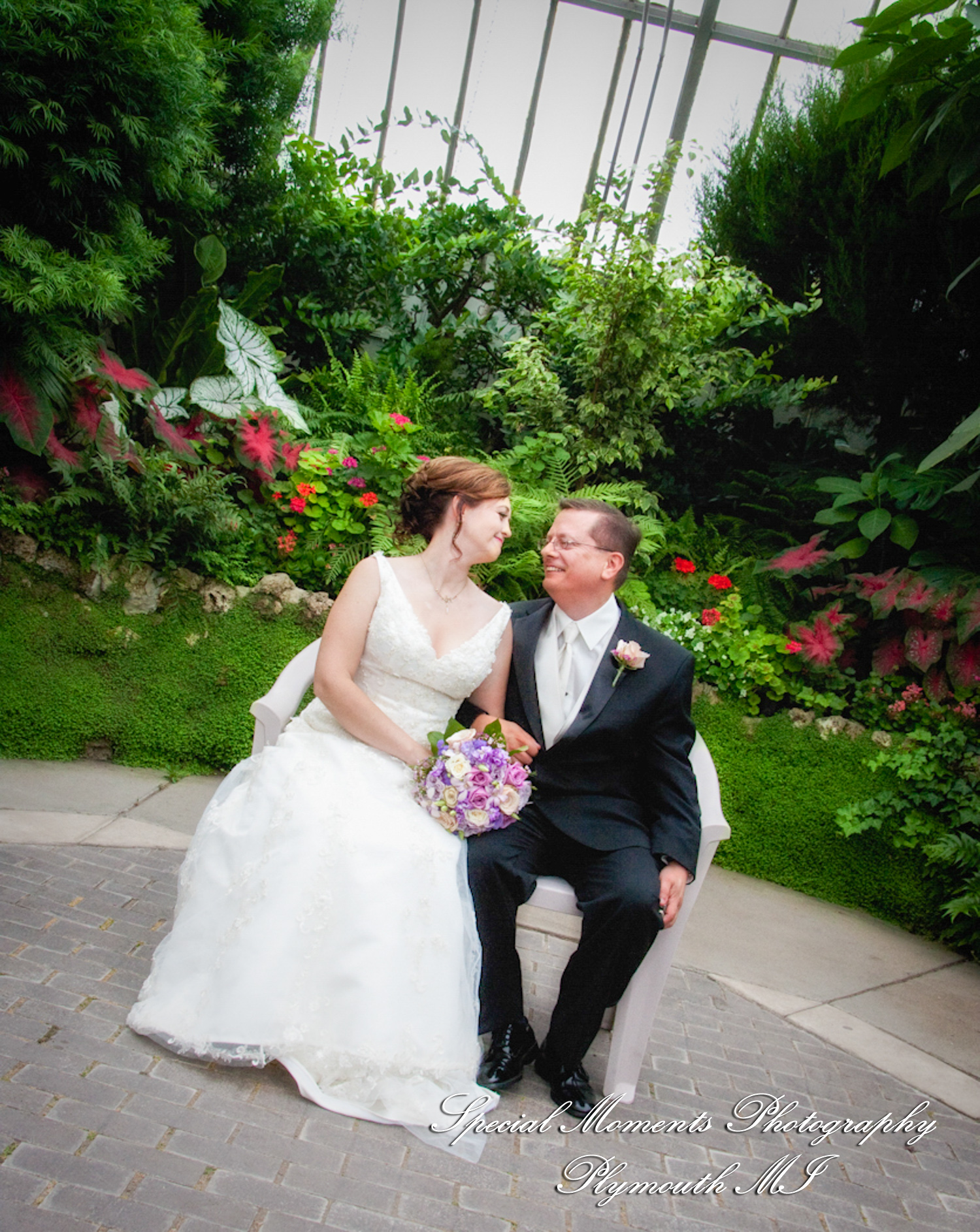 Adrienne & David at Colony Club Detroit MI wedding photography