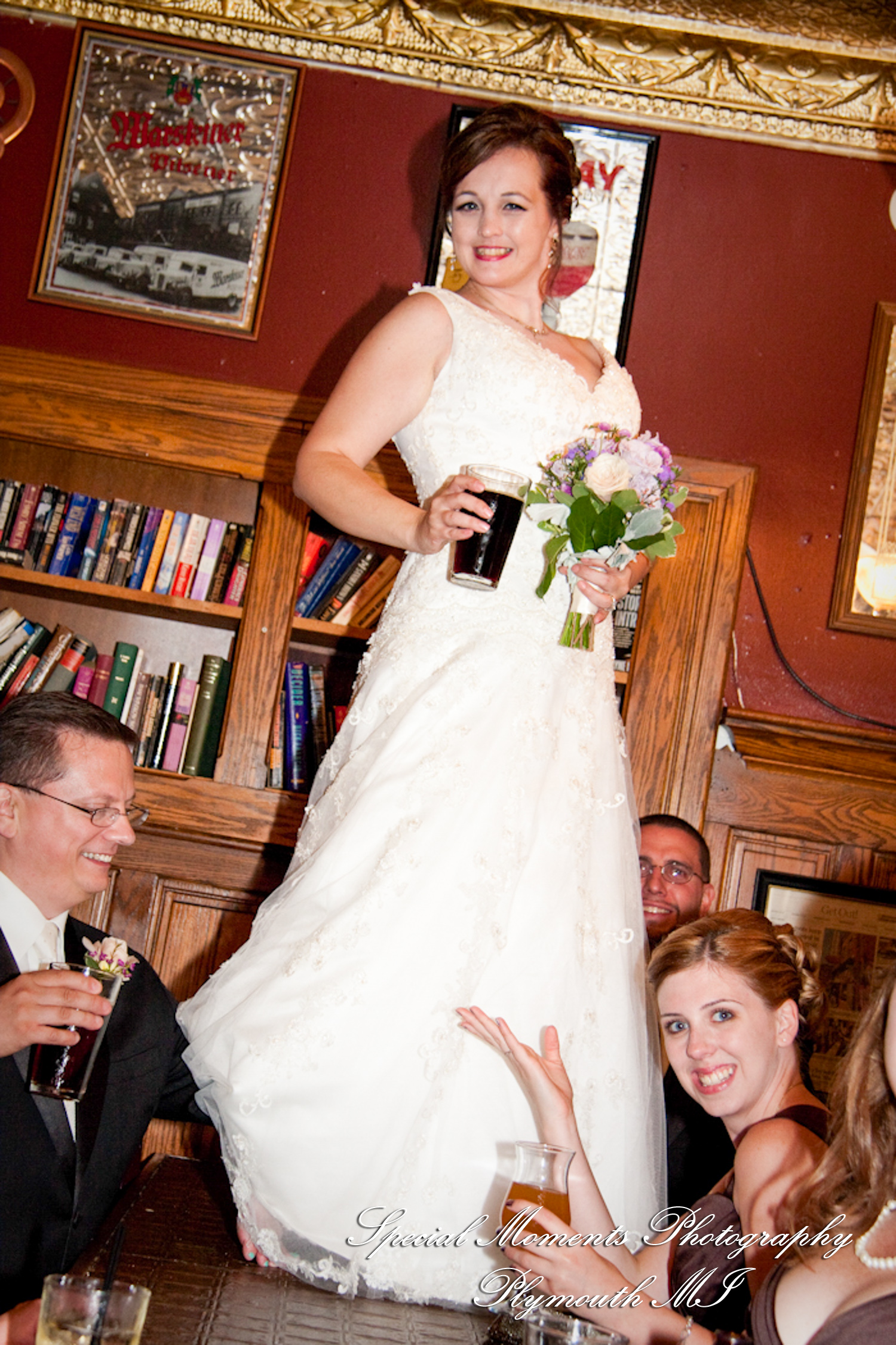 Adrienne & David at Colony Club Detroit MI wedding photography