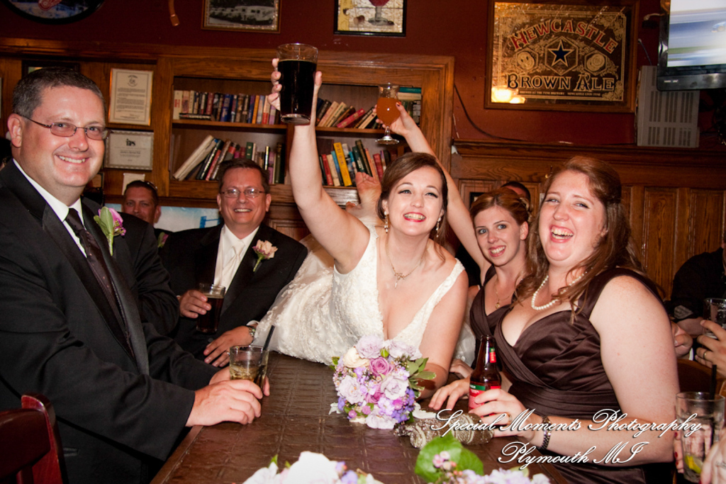 Adrienne & David at Colony Club Detroit MI wedding photography