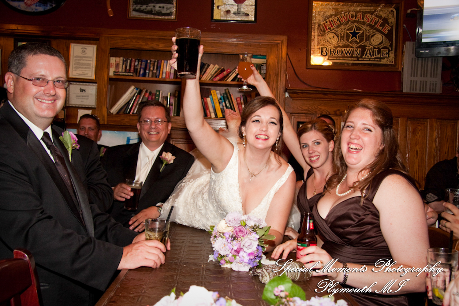 Adrienne & David at Colony Club Detroit MI wedding photography