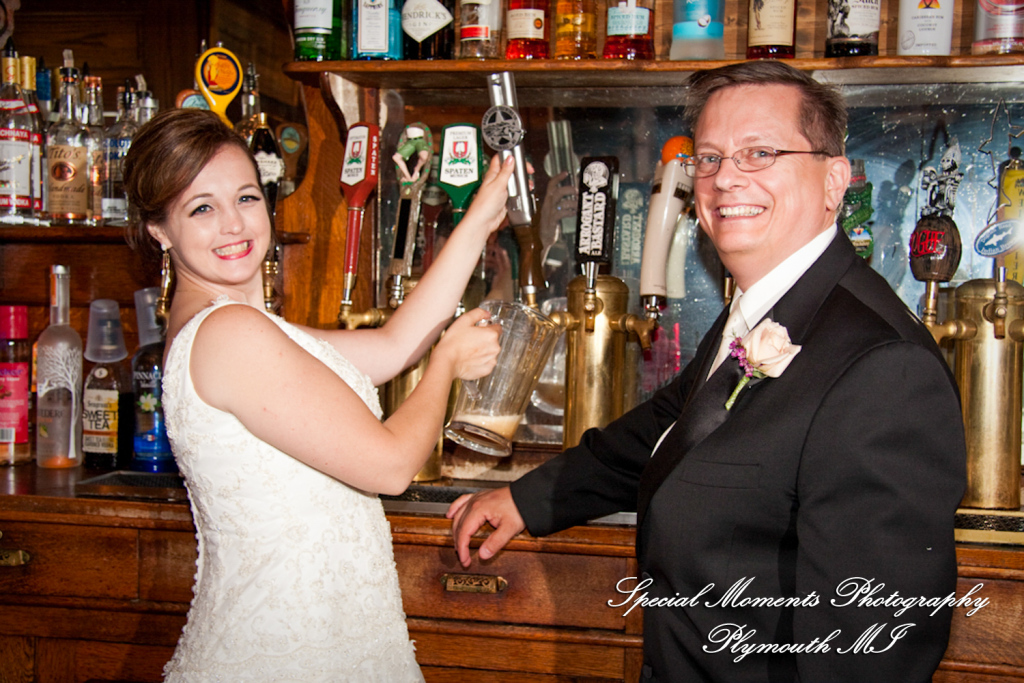 Adrienne & David at Colony Club Detroit MI wedding photography