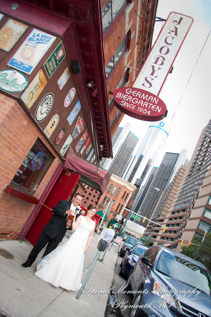 Adrienne & David at Colony Club Detroit MI wedding photography