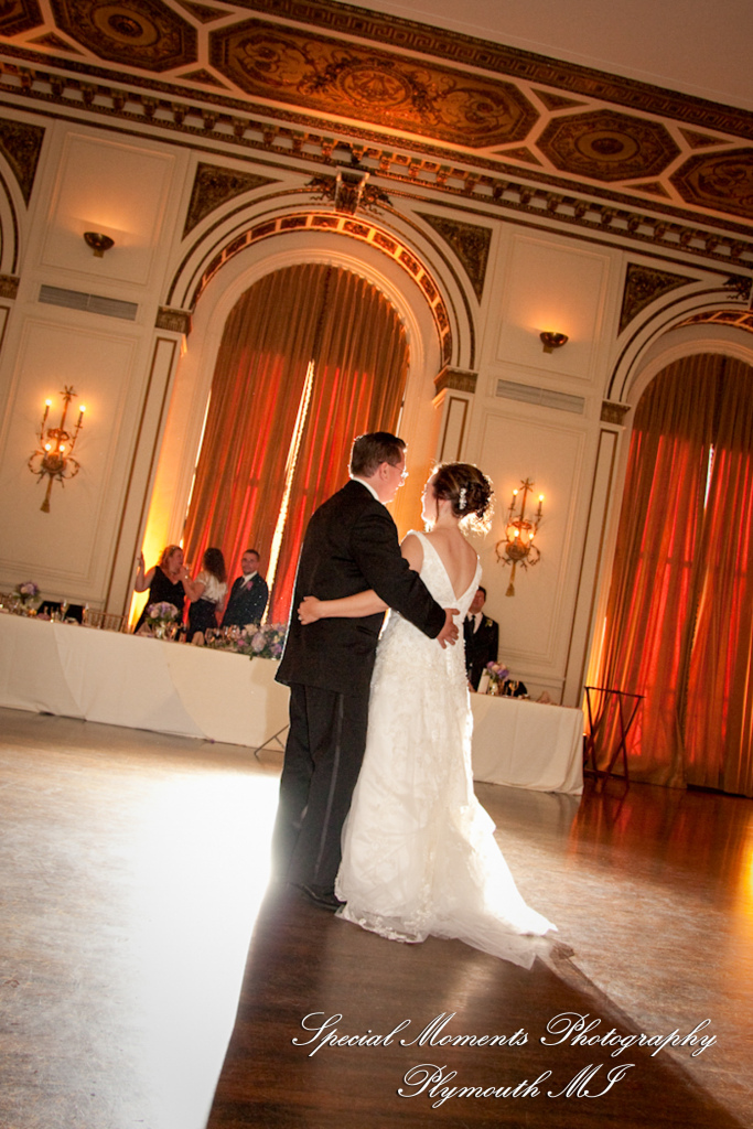 Adrienne & David at Colony Club Detroit MI wedding photography