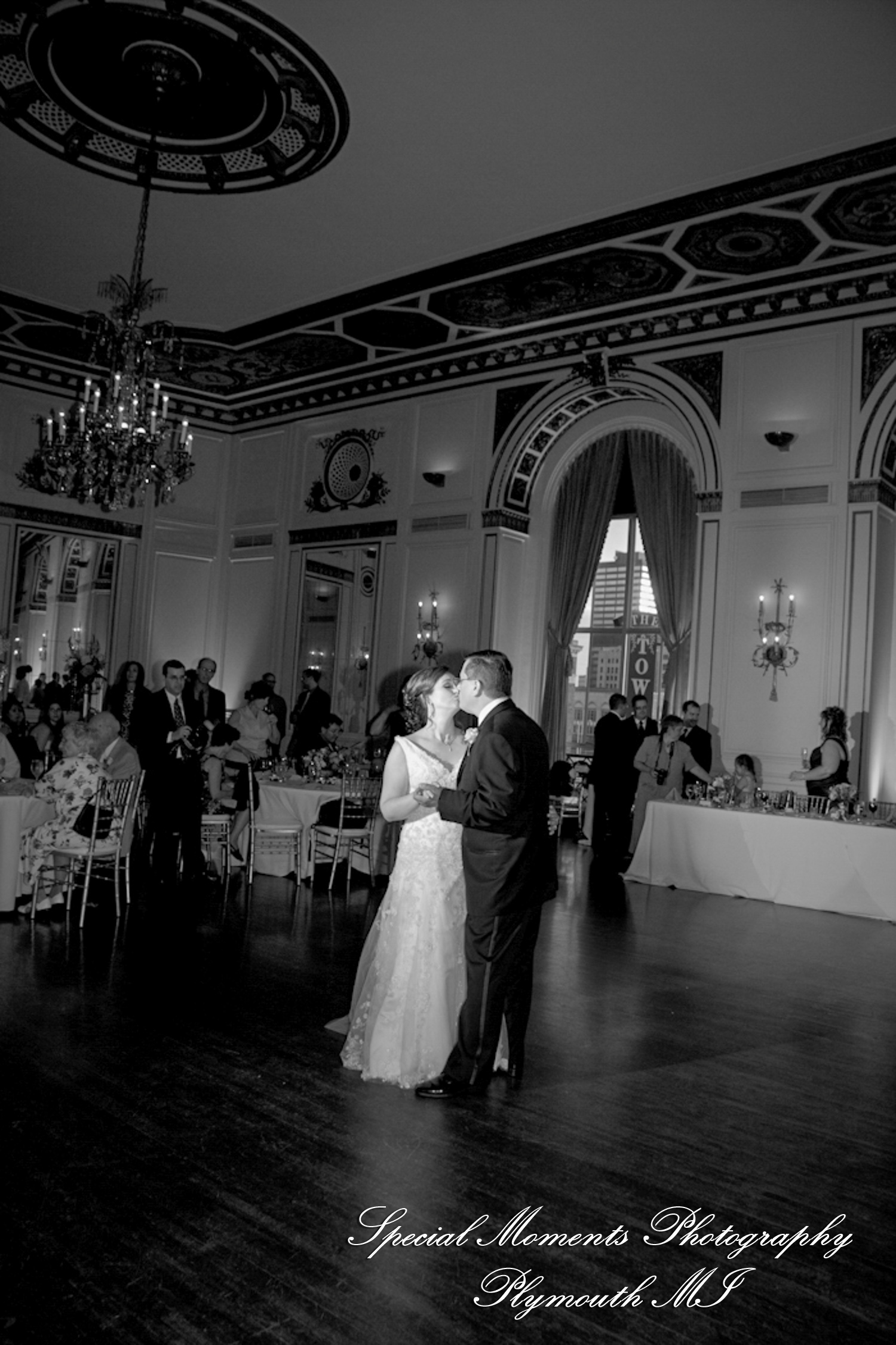 Adrienne & David at Colony Club Detroit MI wedding photography