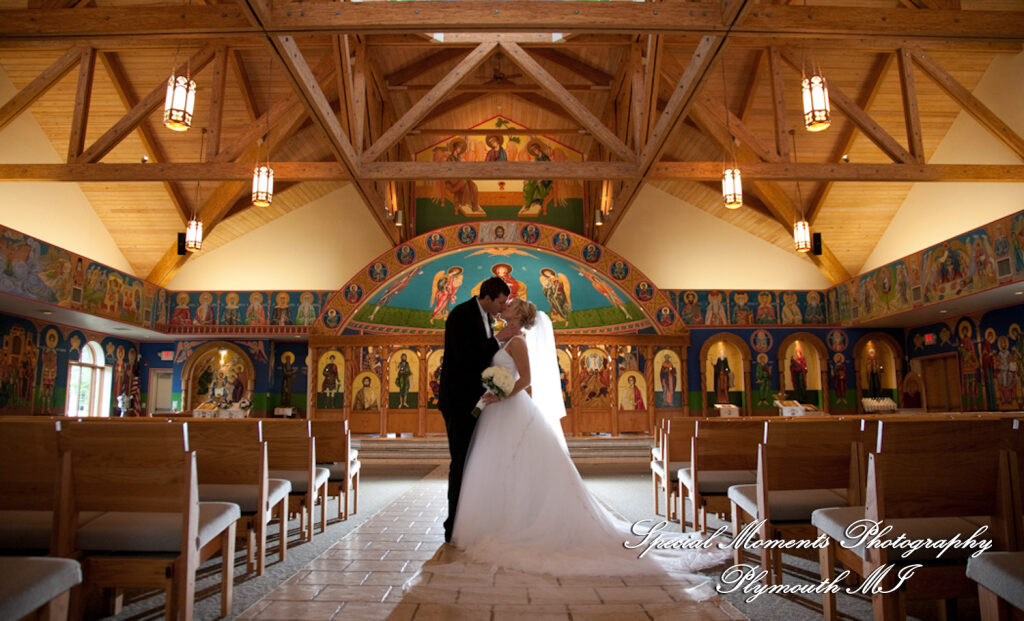Anastasia & Michael at Holy Transfiguation Othodox Church Livonia MI wedding photography