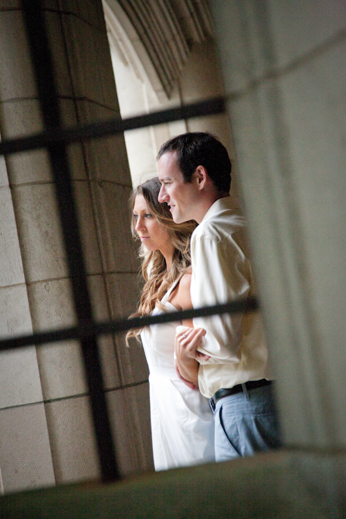 Meghan & Chris at Law Quad Ann Arbor MI wedding photograph