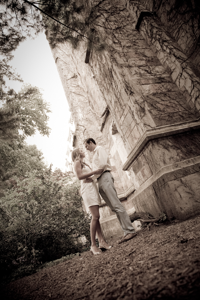 Meghan & Chris at Law Quad Ann Arbor MI wedding photograph