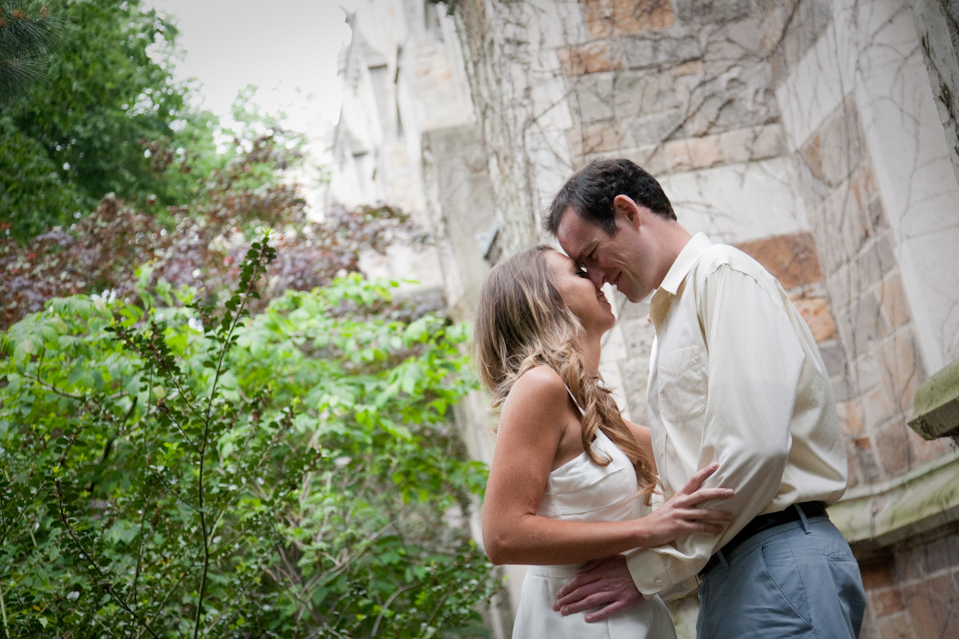 Meghan & Chris at Law Quad Ann Arbor MI wedding photograph