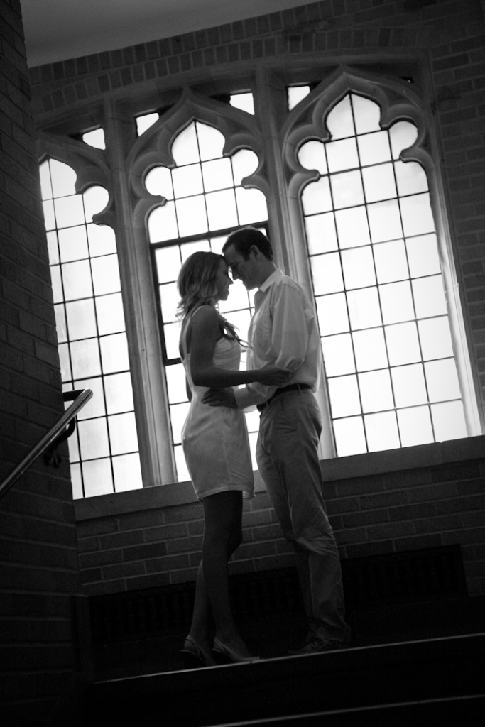 Meghan & Chris at Law Quad Ann Arbor MI wedding photograph