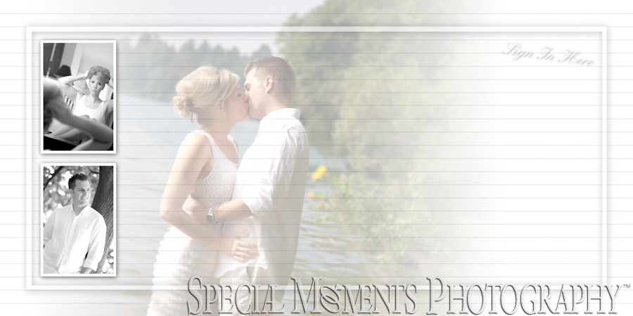 Guest Sign In Book engagement photos