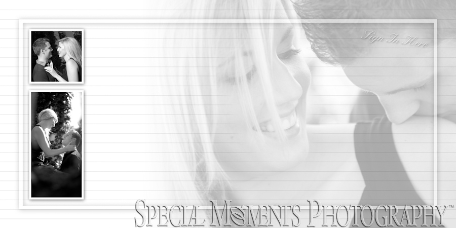 Guest Sign In Book engagement photos
