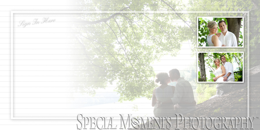 Guest Sign In Book engagement photos
