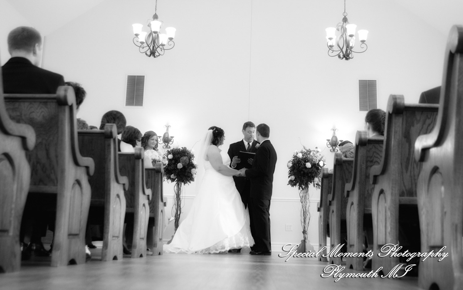 Sara & Joel at Historic Hope Chaple Shelby Twp. MI wedding photography