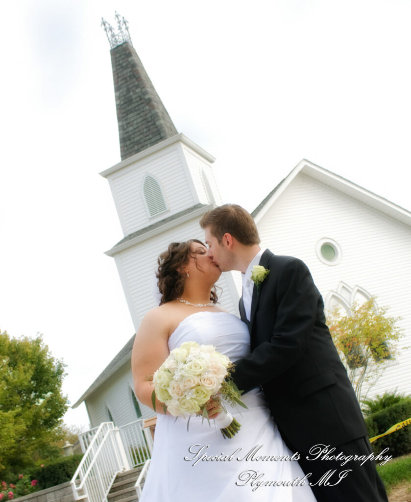 Sara & Joel at Historic Hope Chaple Shelby Twp. MI wedding photography