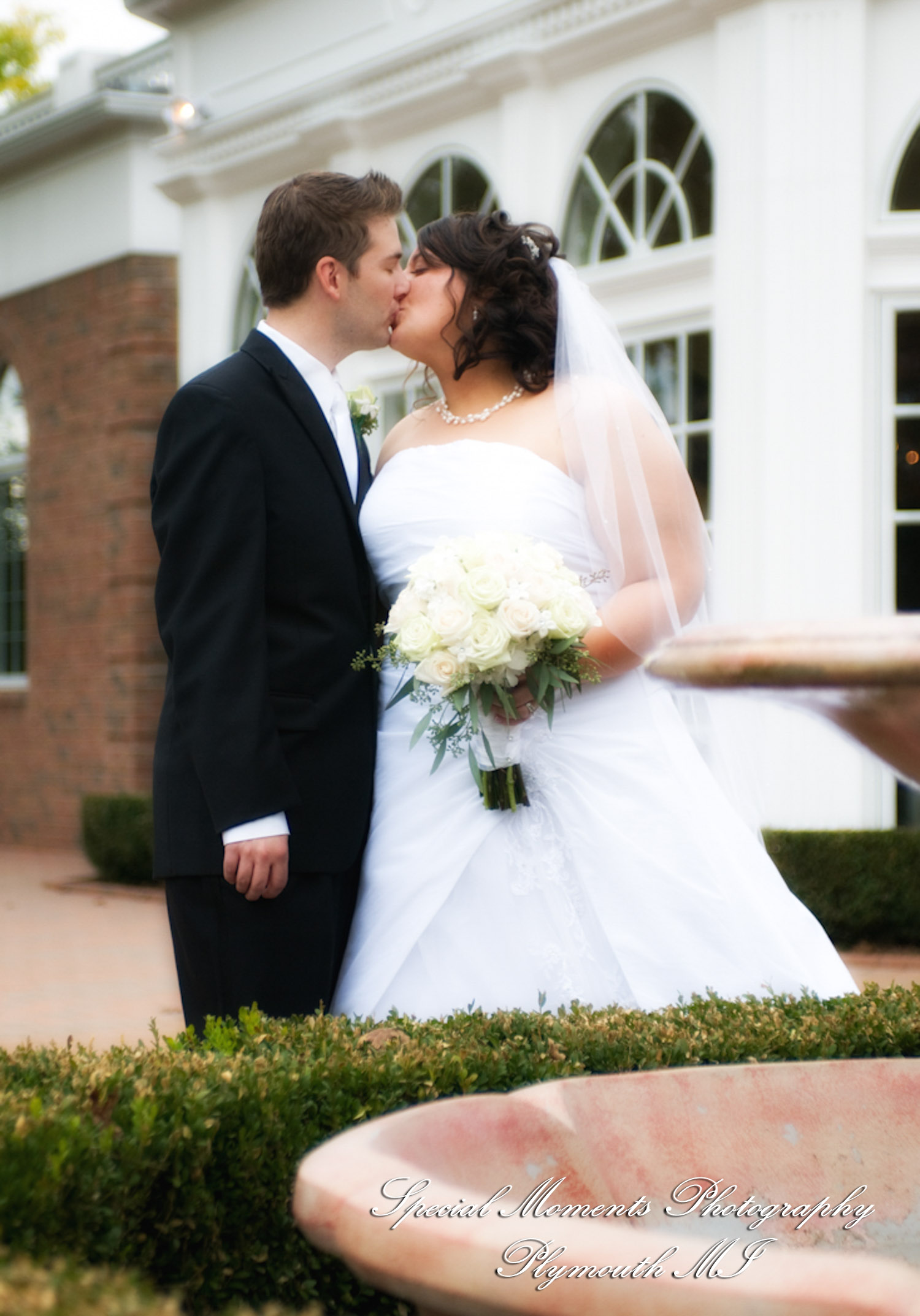 Sara & Joel at Historic Hope Chaple Shelby Twp. MI wedding photography