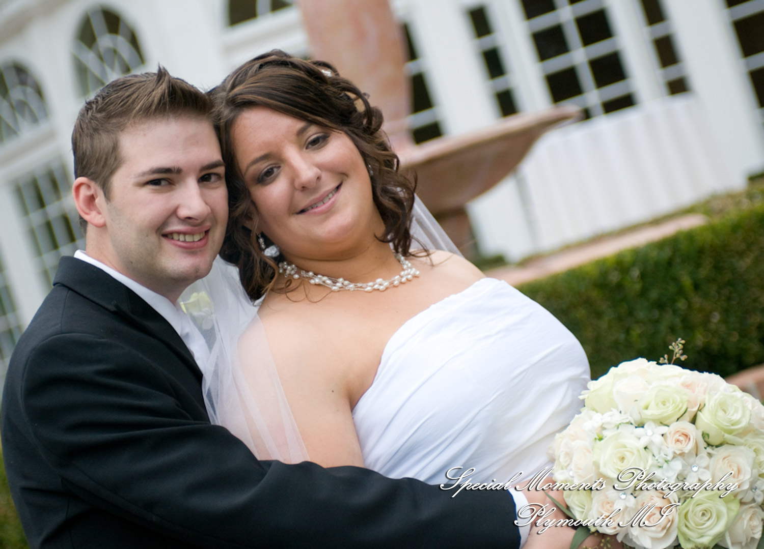 Sara & Joel at Historic Hope Chaple Shelby Twp. MI wedding photography