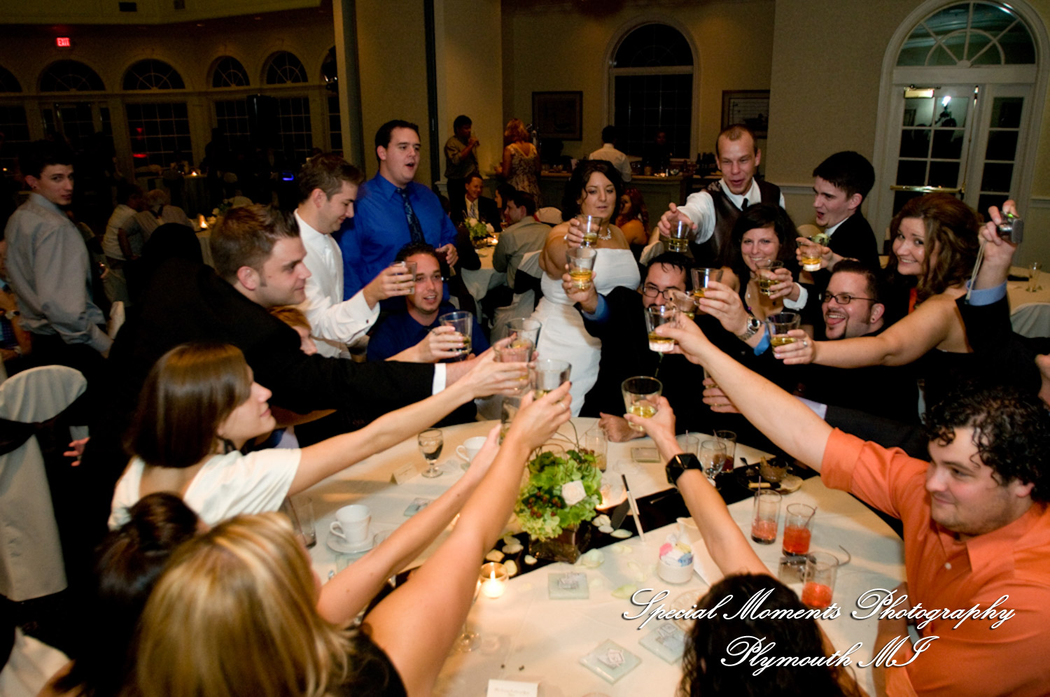 Sara & Joel at Historic Hope Chaple Shelby Twp. MI wedding photography