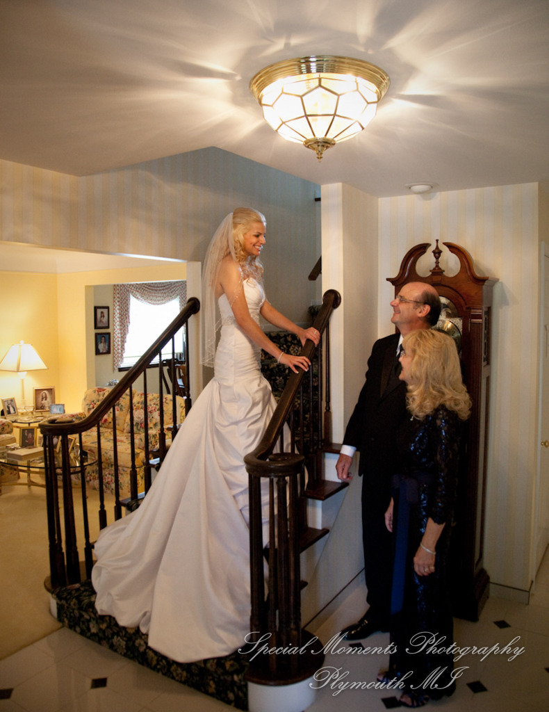 Emily & Shane at Divine Child Dearborn MI wedding photography