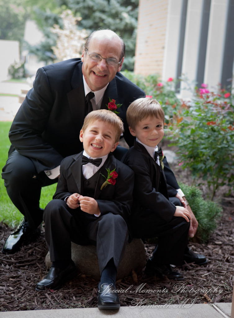 Emily & Shane at Divine Child Dearborn MI wedding photography