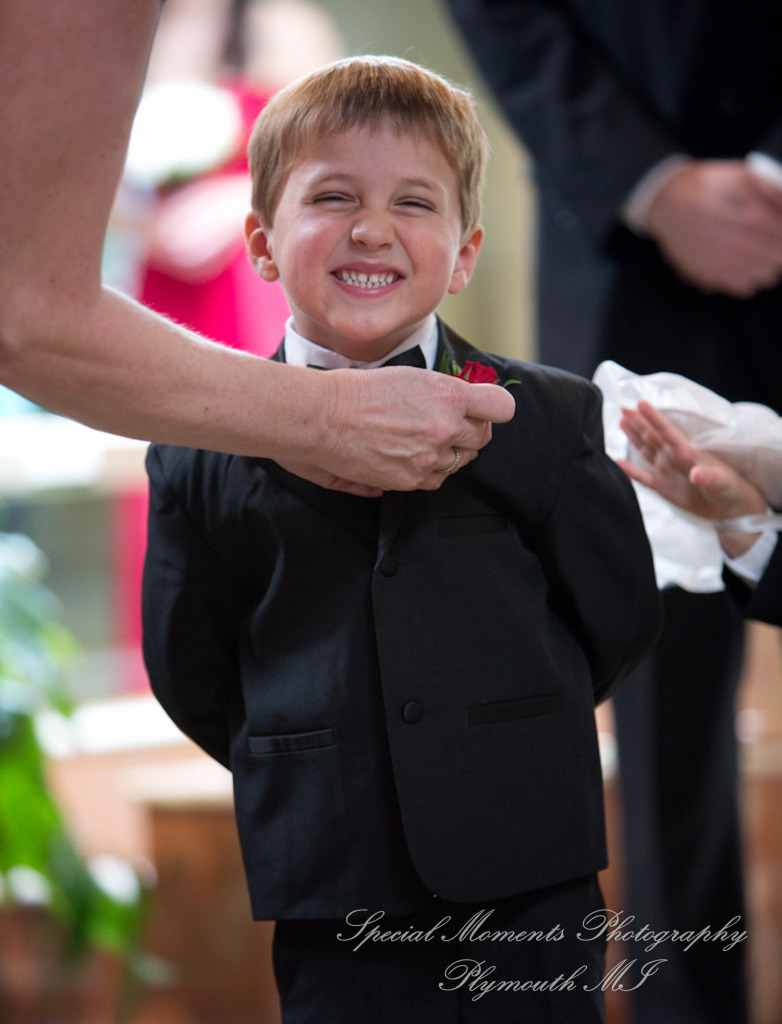 Emily & Shane at Divine Child Dearborn MI wedding photography