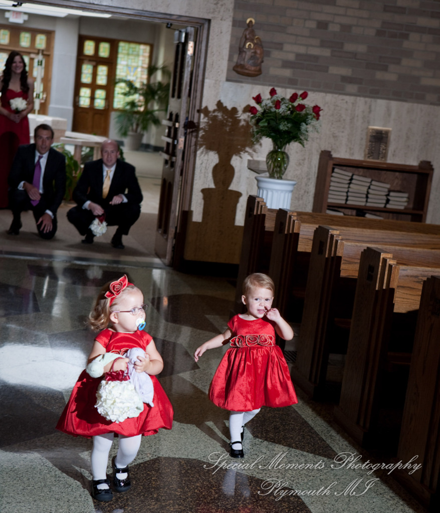 Emily & Shane at Divine Child Dearborn MI wedding photography