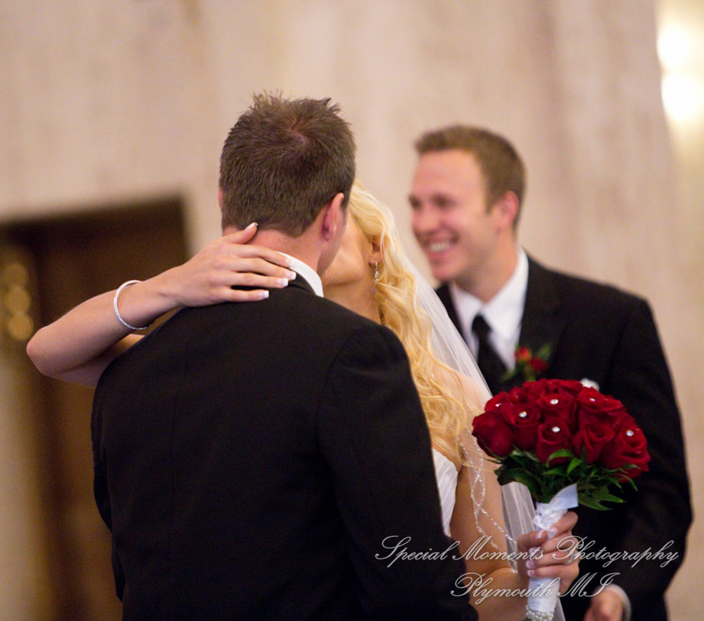 Emily & Shane at Divine Child Dearborn MI wedding photography