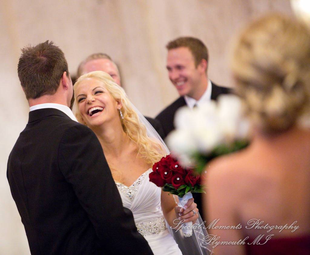 Emily & Shane at Divine Child Dearborn MI wedding photography