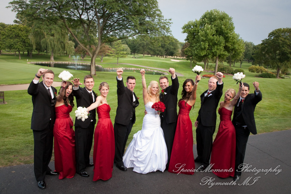 Emily & Shane at Dearborn Country Club Dearborn MI wedding photography