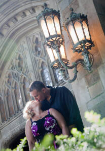 Shannon & Adam at Downtown Ann Arbor MI wedding photograph