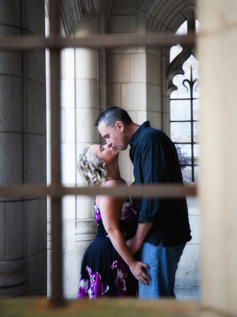 Shannon & Adam at Downtown Ann Arbor MI wedding photograph