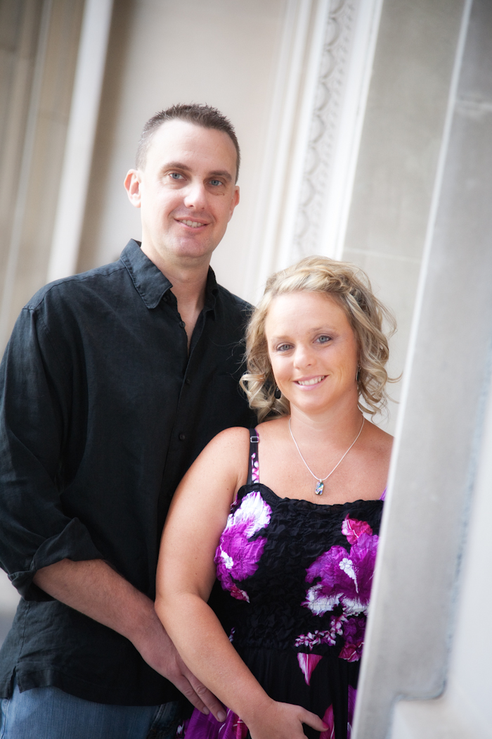 Shannon & Adam at Downtown Ann Arbor MI wedding photograph