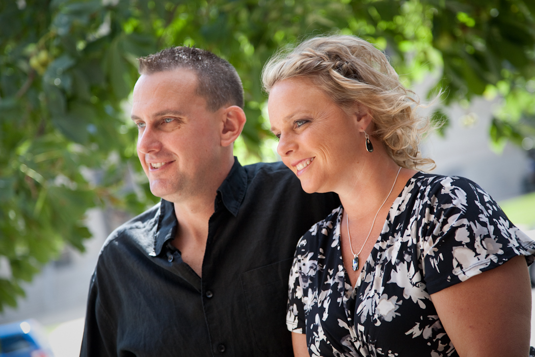 Shannon & Adam at Downtown Ann Arbor MI wedding photograph