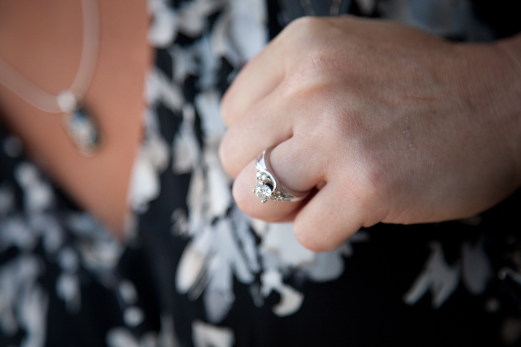 Shannon & Adam at Downtown Ann Arbor MI wedding photograph