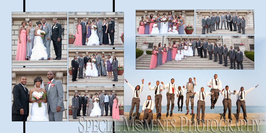 Grosse Pointe War Memorial Grosse Pointe Farms MI wedding reception photograph