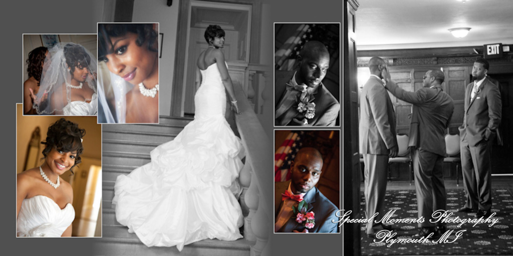 Coffee Table Design - Glenn Shakyra at Grosse Pointe War Memorial Grosse Pointe Farms MI wedding album photography