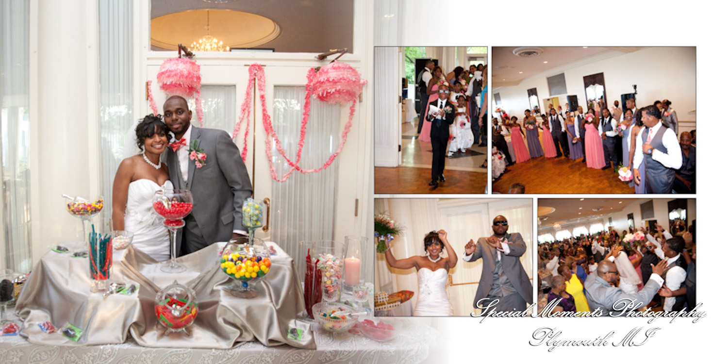 Coffee Table Design - Glenn Shakyra at Grosse Pointe War Memorial Grosse Pointe Farms MI wedding album photography