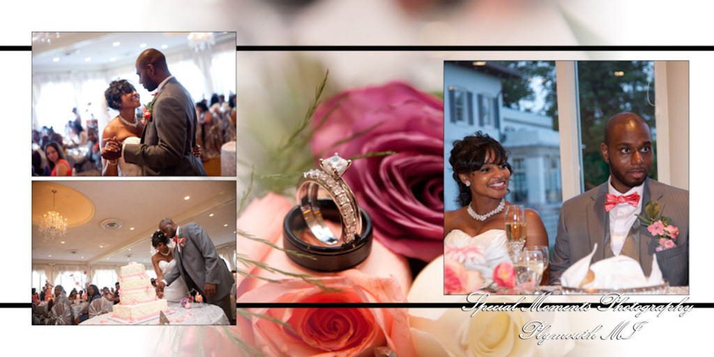 Coffee Table Design - Glenn Shakyra at Grosse Pointe War Memorial Grosse Pointe Farms MI wedding album photography