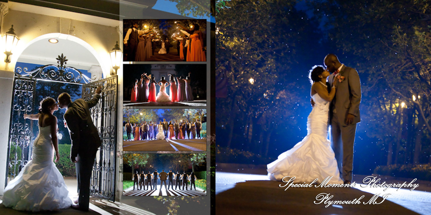 Coffee Table Design - Glenn Shakyra at Grosse Pointe War Memorial Grosse Pointe Farms MI wedding album photography