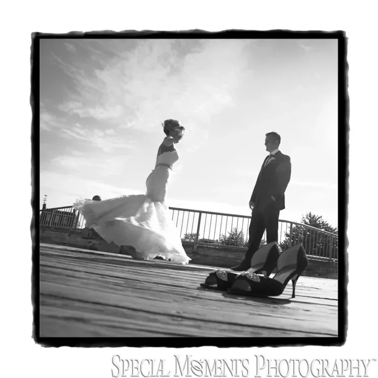 Morgan & Patrick Downtown Brighton MI wedding photograph
