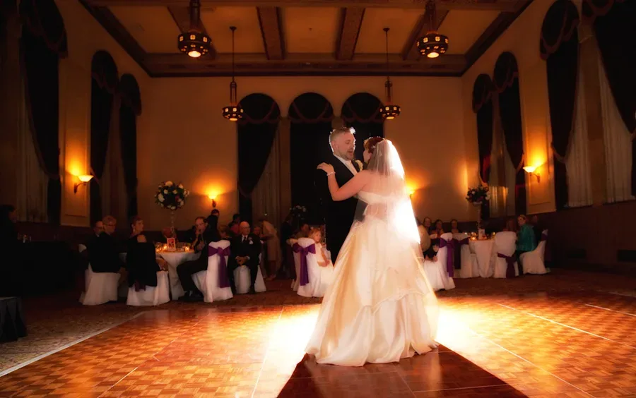 Inn at St. John's Galilee Ballroom Plymouth MI wedding photograph