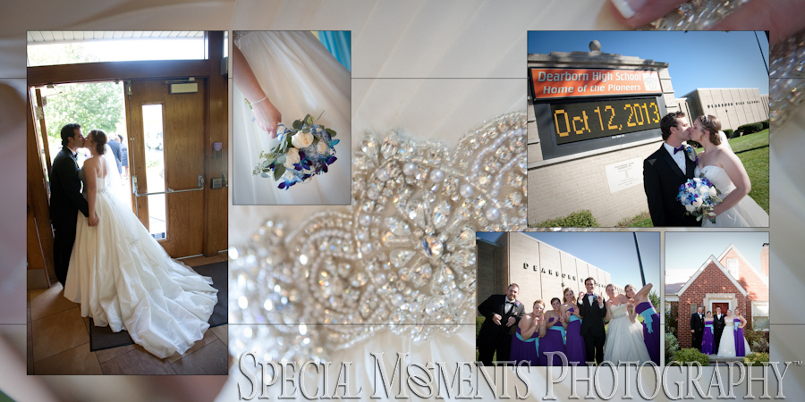 St. Albert the Great Dearborn Heights MI Wedding Photos