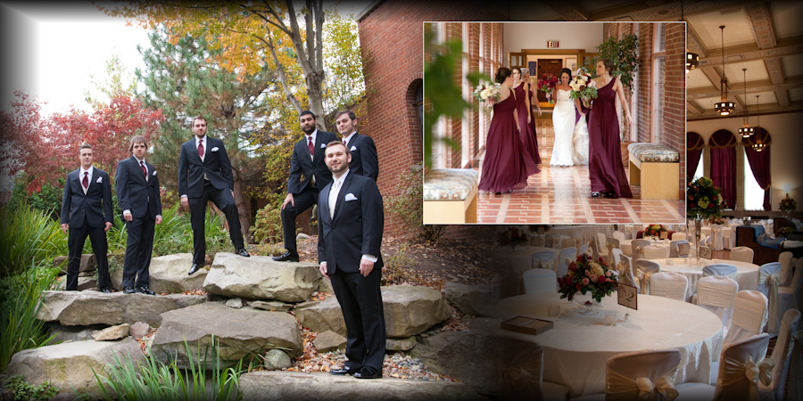 Coffee Table Design - Charles & Andrea at St. John's Resort Plymouth MI wedding photograph