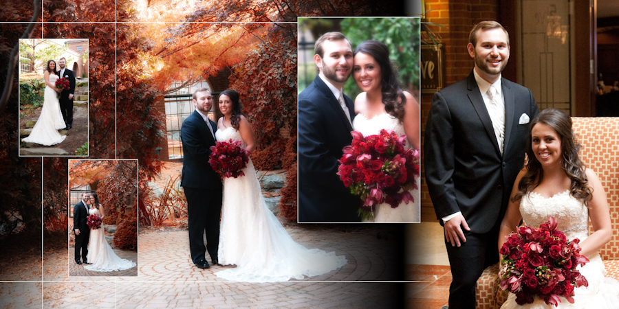 Coffee Table Design - Charles & Andrea at St. John's Resort Plymouth MI wedding photograph