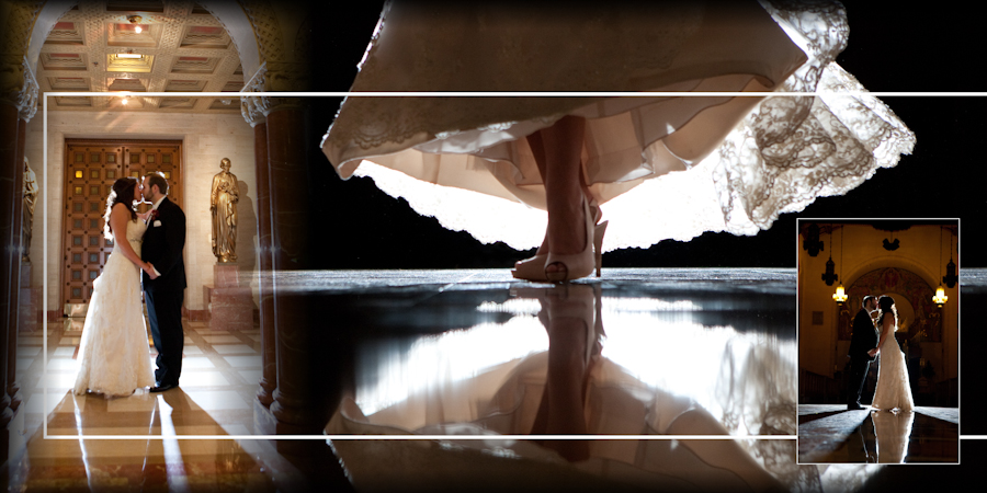 Coffee Table Design - Charles & Andrea at St. John's Resort Plymouth MI wedding photograph