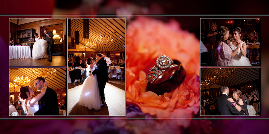 Coffee Table Design - Kings Court Castle Lake Orion MI wedding photograph