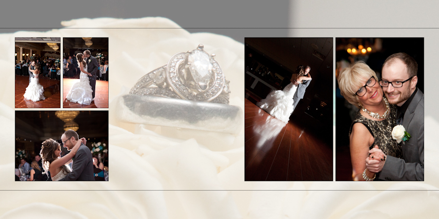 Coffee Table Design - Grecian Center Southgate MI wedding photograph