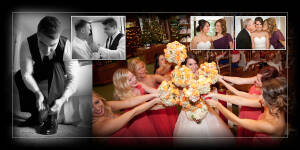 Coffee Table Design - Patrick & Brianne at Canterbury Castle Kings Lake Orion MI wedding photograph
